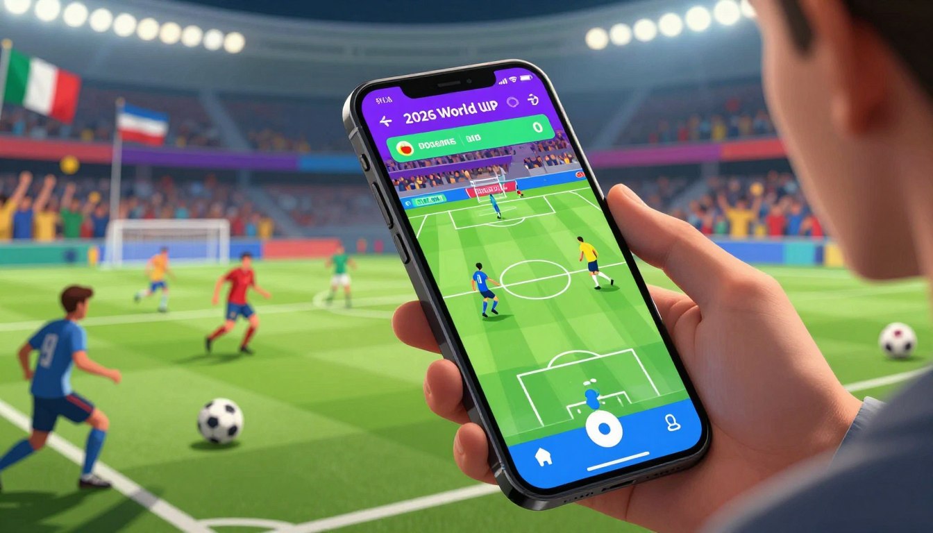 Aplicativos que simulam jogos da copa do mundo 2026 facilmente