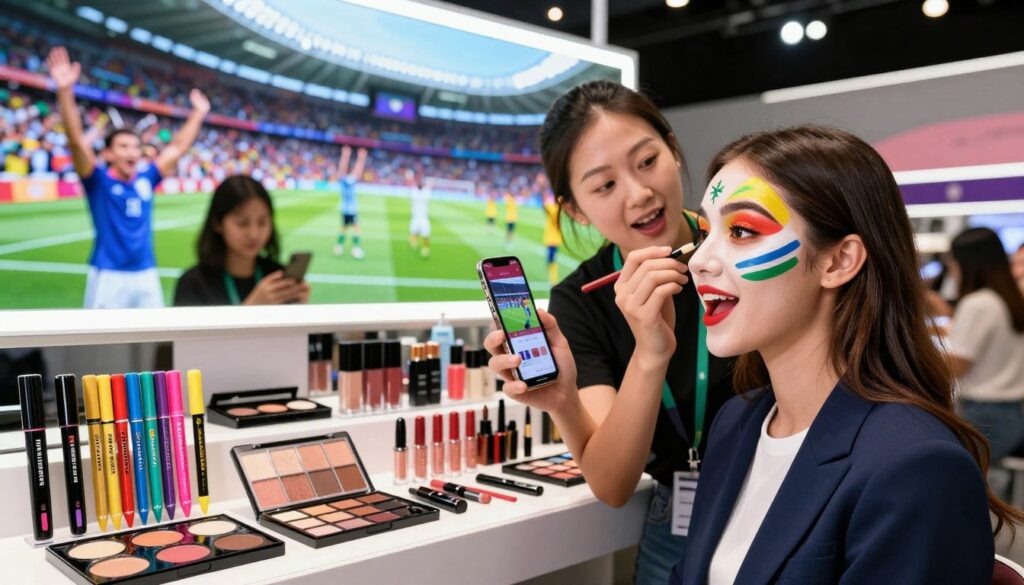 maquiagens para a copa do mundo