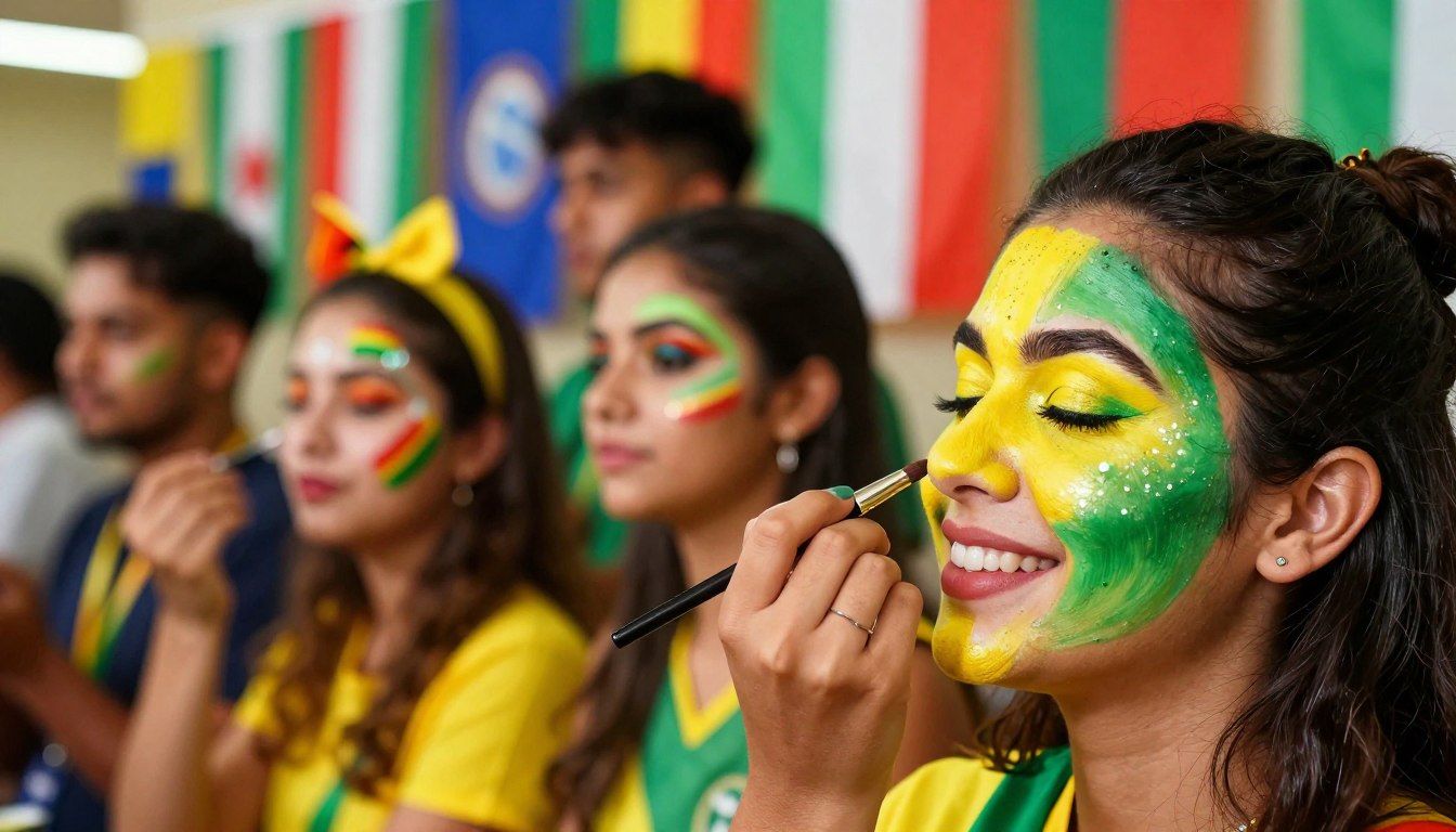 Maquiagens para a Copa do Mundo: Apps grátis para testar estilos