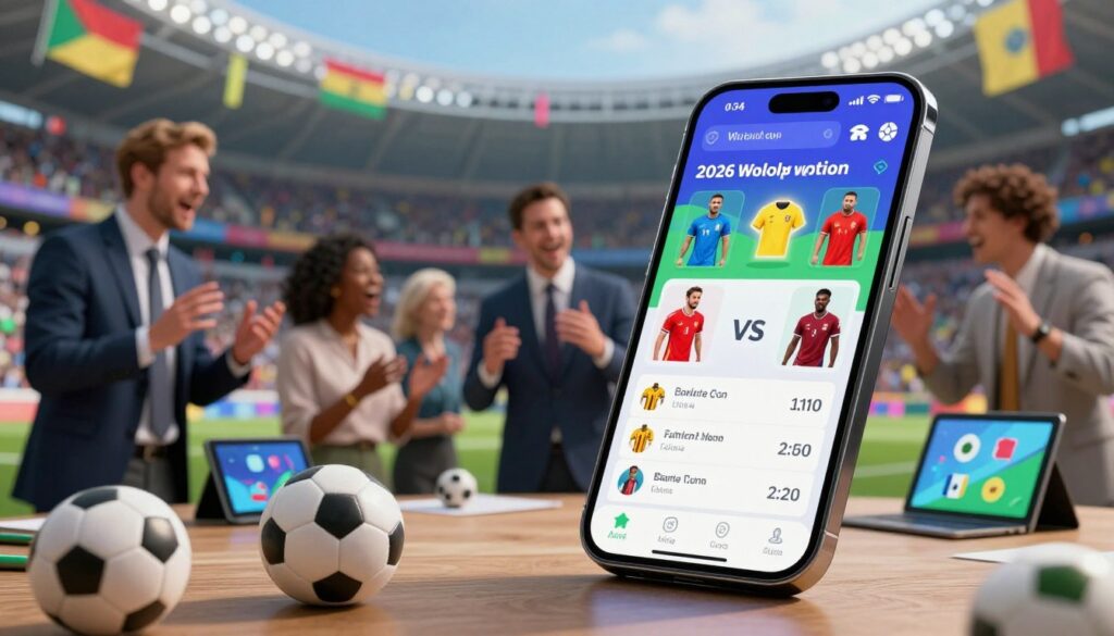 o que são aplicativos para simular resultados da copa do mundo 2026?