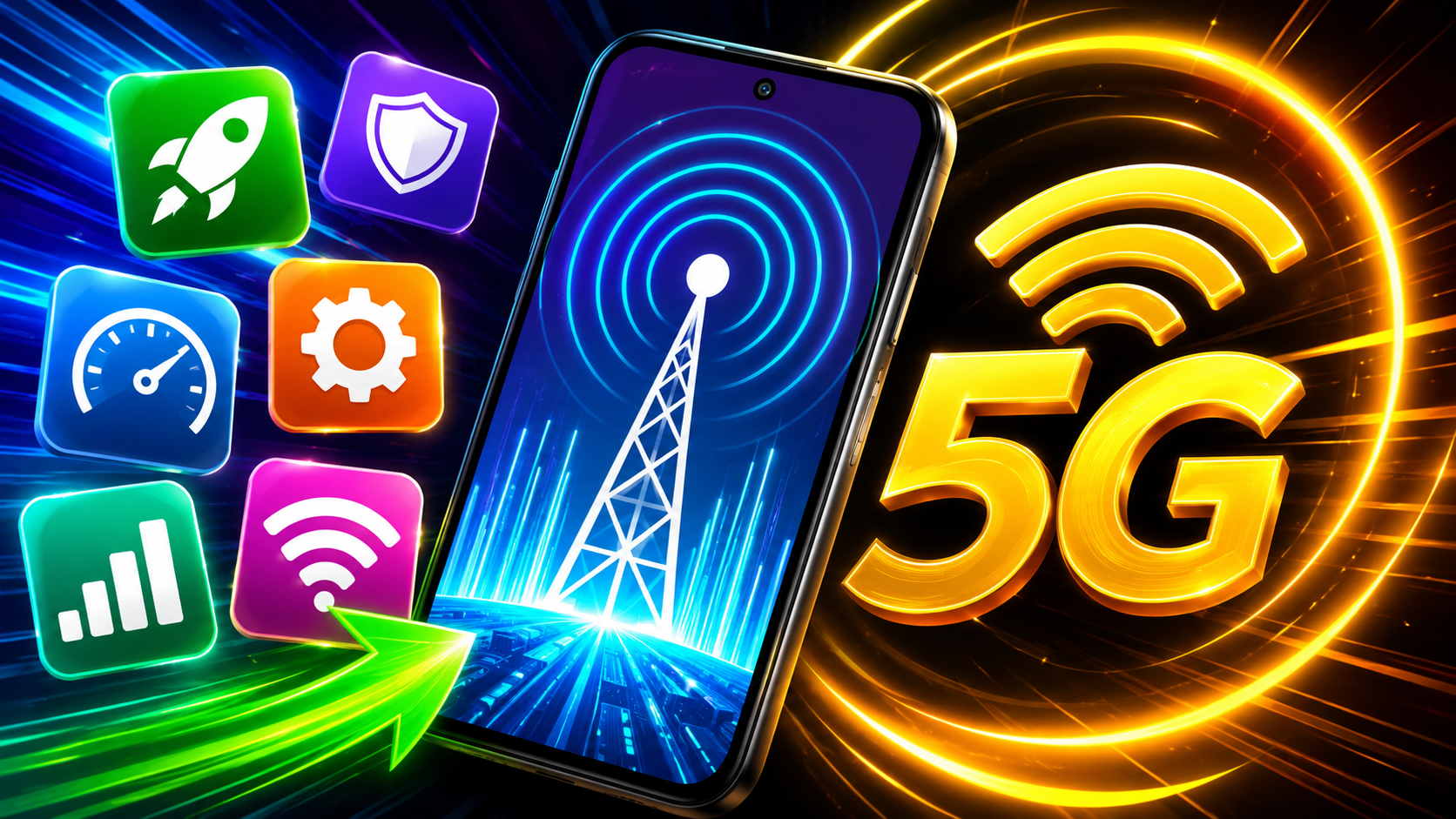 Apps Grátis para Ativar 5G e Melhorar sua Internet