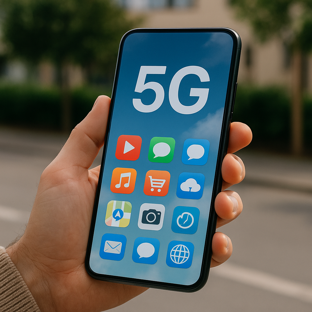 Rede 5G Mais Rápida: Conheça os Apps Mais Baixados