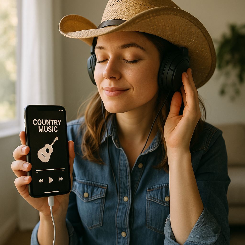 Melhor Aplicativo Grátis Para Escutar Música Country Todos Os Dias