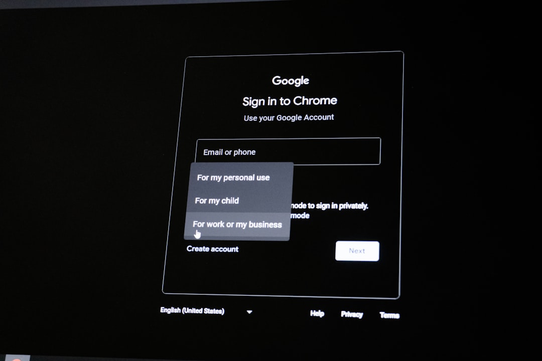 Google sign in to chrome screen — Foto por Zulfugar Karimov na Unsplash
