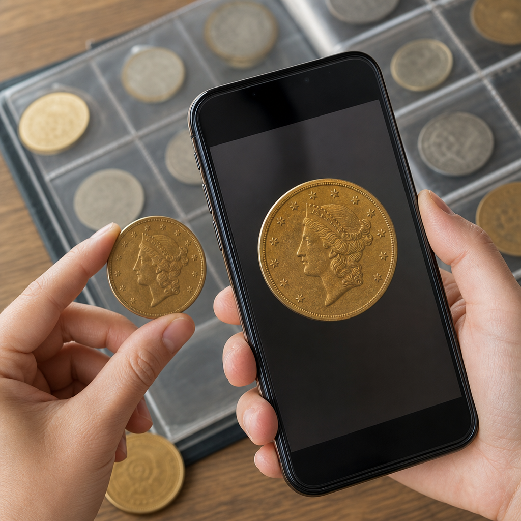 Aplicativo Grátis para Identificar Moedas Raras em Poucos Segundos!