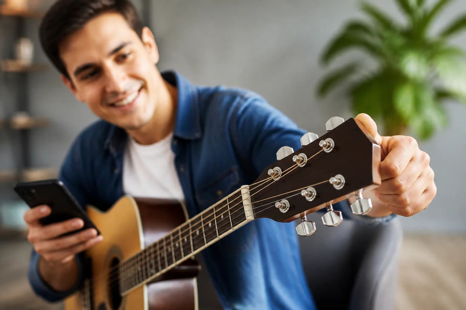 Afine seu Violão pelo Celular em Segundos com App