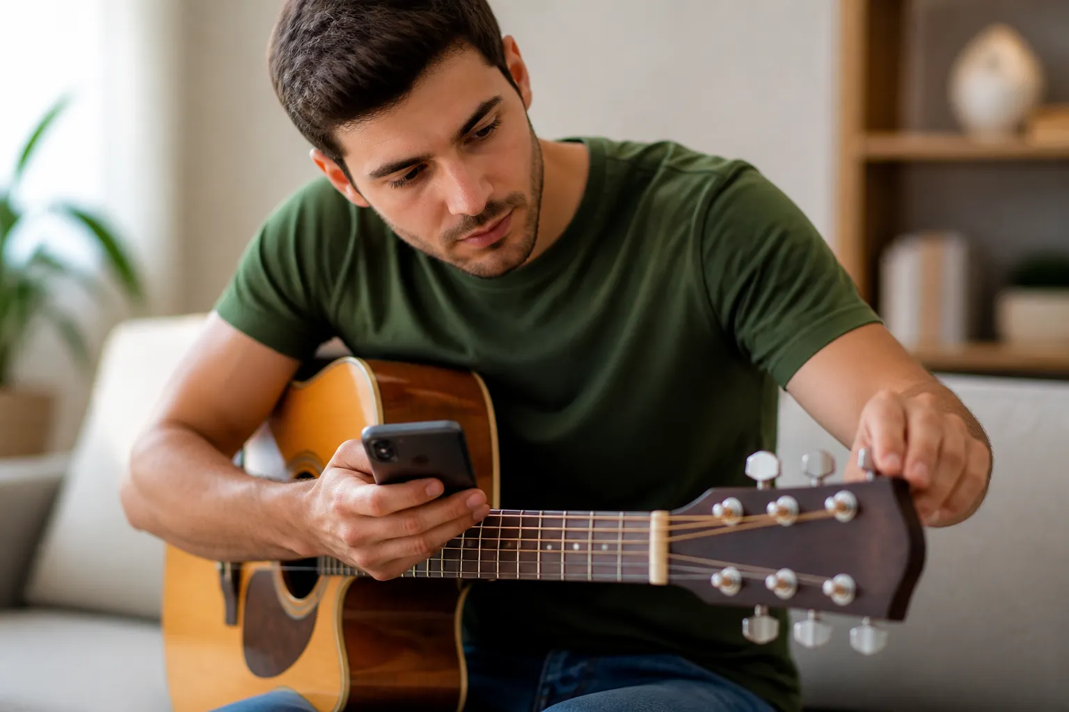 Aprenda a Afinar Violão Usando Seu Celular em Minutos