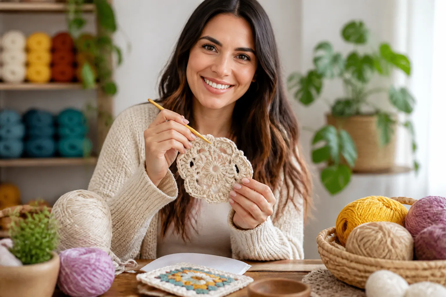 Croche para Iniciantes: Aulas Completas Passo a Passo do Zero