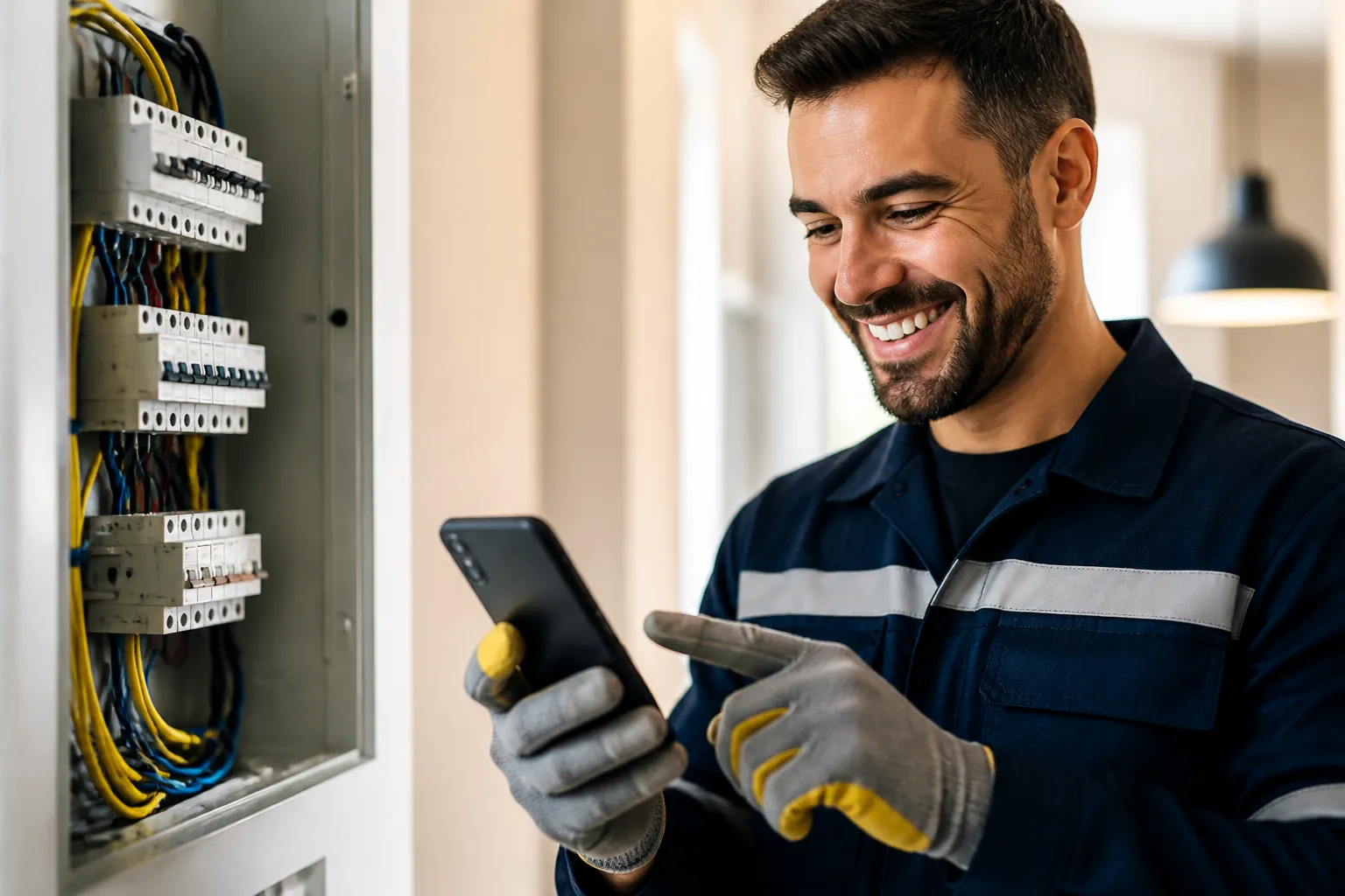 Guia Completo: Como Usar o App de Eletricista em 5 Passos