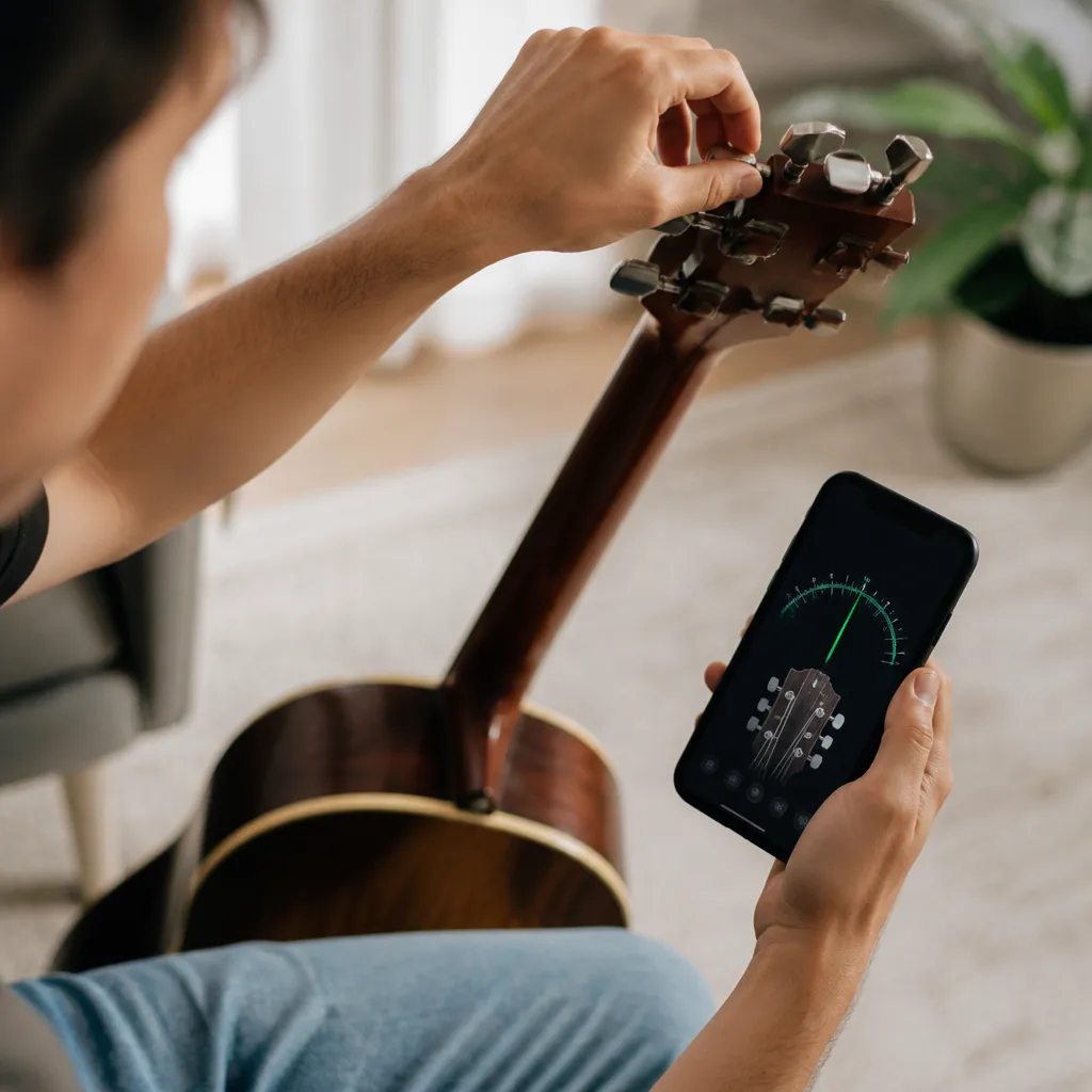 Aprenda a Afinar Seu Violão Usando Apenas o Celular