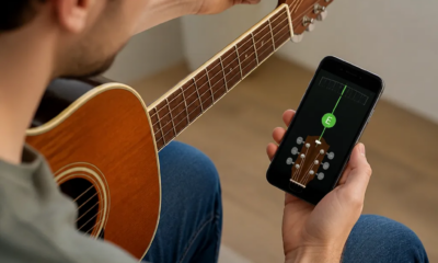 Como Afinar Seu Violão Perfeitamente Usando Só o Celular