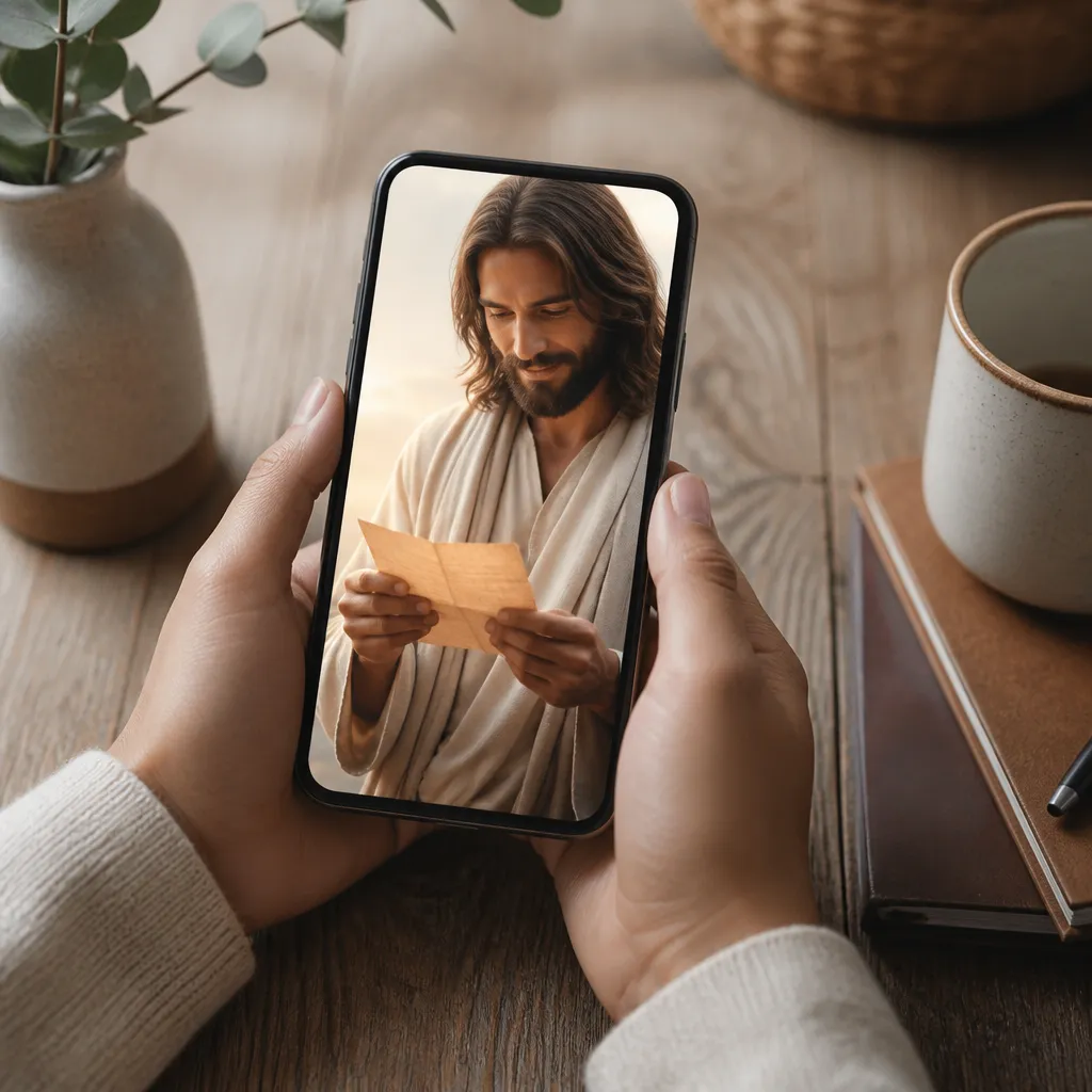 Cartas de Jesus para Você no Celular