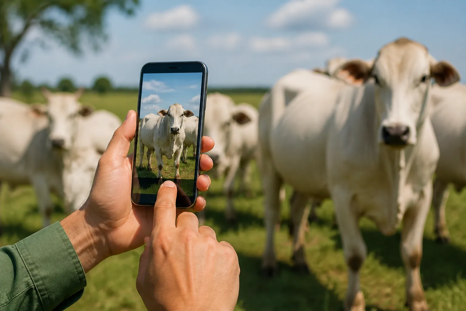 Descubra como medir o peso do seu gado usando apenas o celular