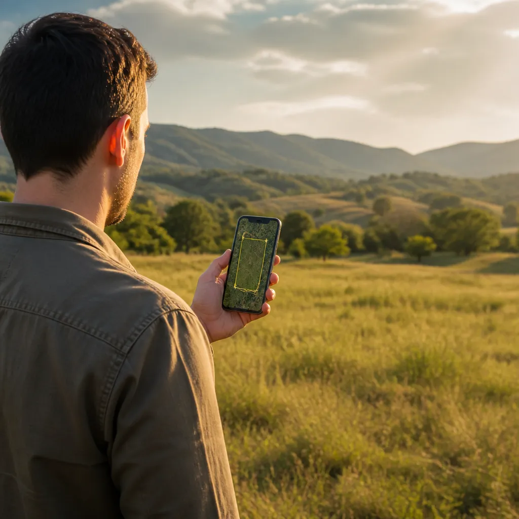 Aplicativo para medir terrenos pelo celular Android com precisão