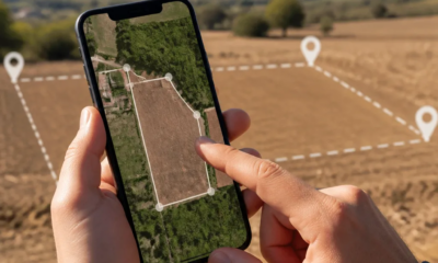 App para medir terrenos no iPhone com tecnologia avançada