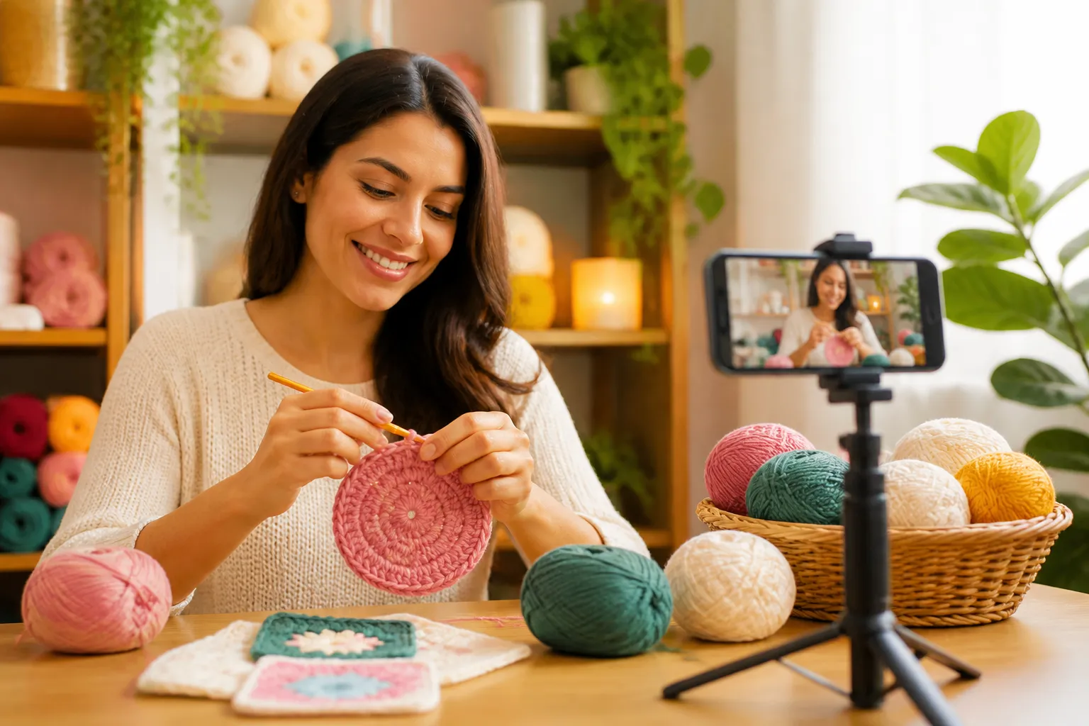 Aprenda Croche do Zero com Aulas Práticas e Detalhadas