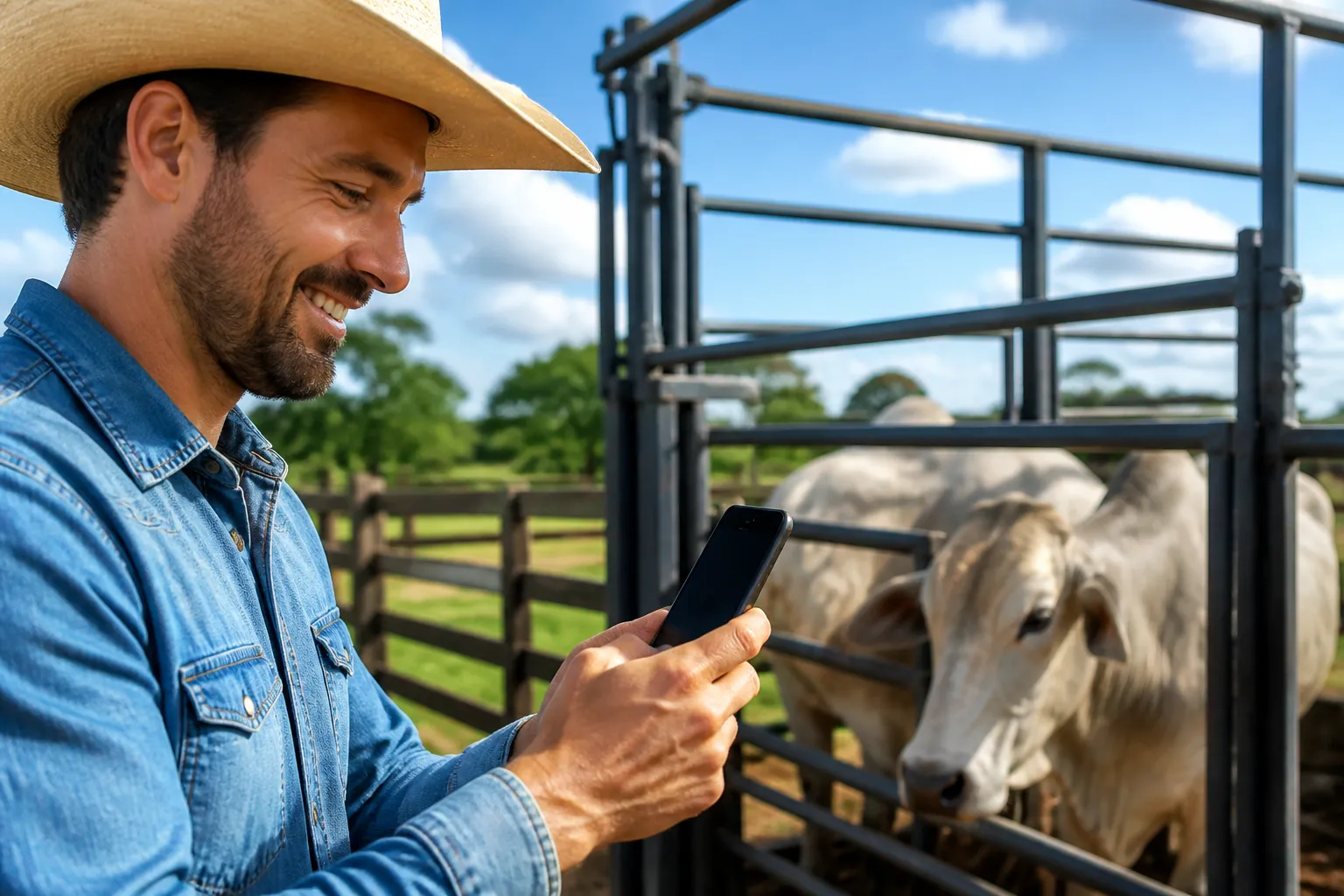 Aprenda a Usar a Balança do Celular para Seu Rebanho